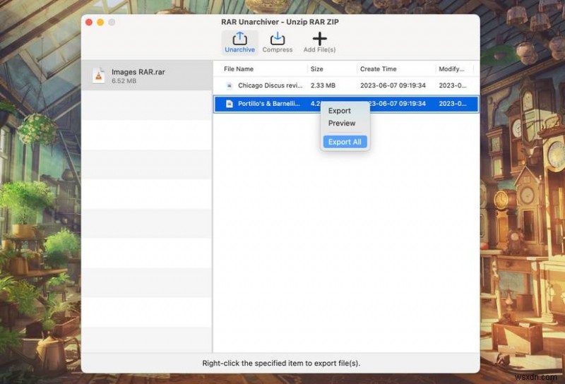เปิดและแยกไฟล์ RAR บน macOS – คำแนะนำทีละขั้นตอน 