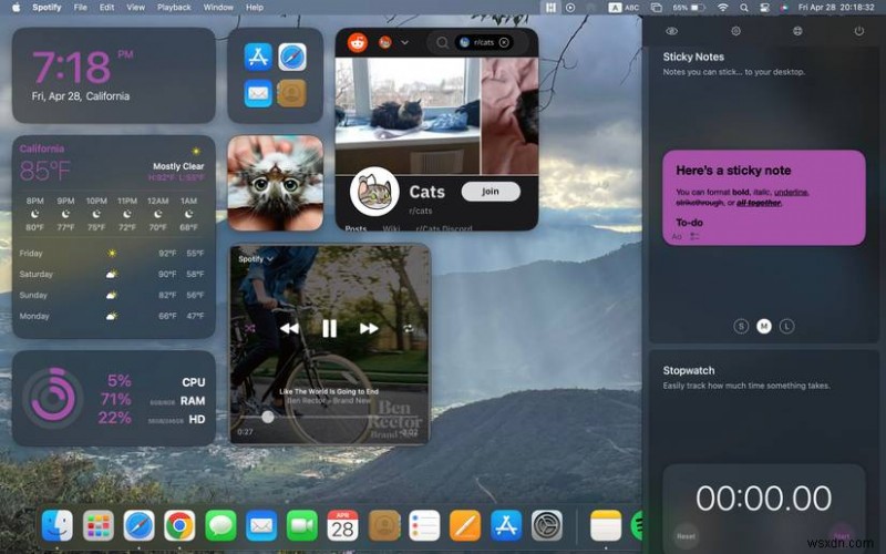 เพิ่มวิดเจ็ตบนเดสก์ท็อป Mac ของคุณด้วย WidgetWall – คำแนะนำทีละขั้นตอน 