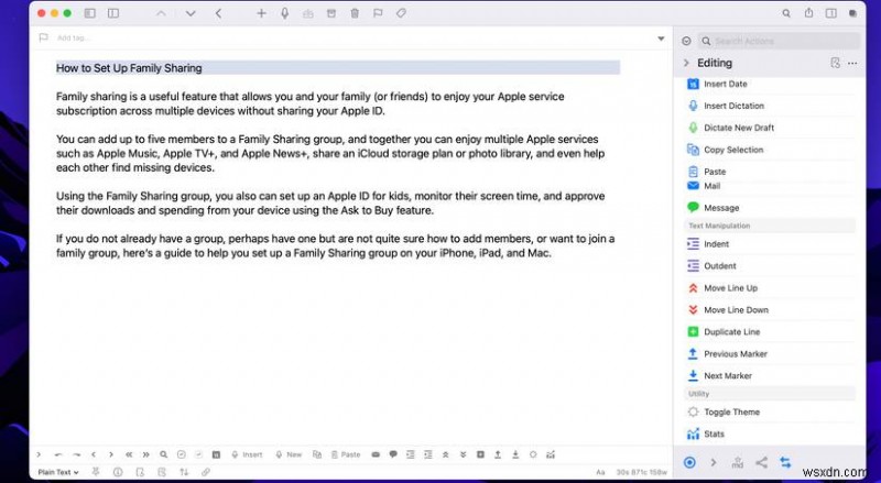 แอพเขียน 7 อันดับแรกสำหรับ Mac:เพิ่มประสิทธิภาพและความคิดสร้างสรรค์ 