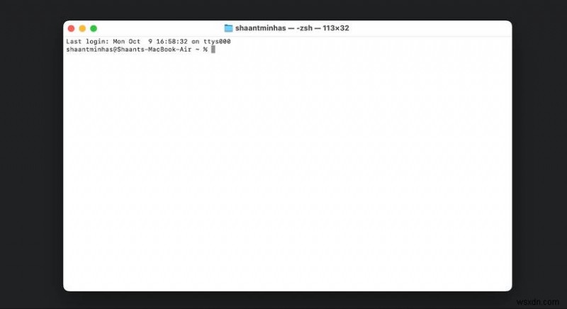 เรียกใช้ Command Prompt (Terminal) บน Mac ของคุณ - คำแนะนำง่ายๆ 
