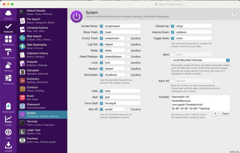 การแทนที่ Spotlight ด้วย Alfred บน Mac:การเพิ่มประสิทธิภาพการทำงานที่ได้รับการพิสูจน์แล้ว 