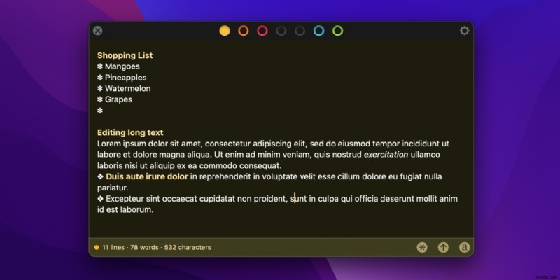 แอปจดบันทึกที่สะอาดตาและเรียบง่ายที่ต้องมีสำหรับผู้ใช้ Mac ทุกคน 
