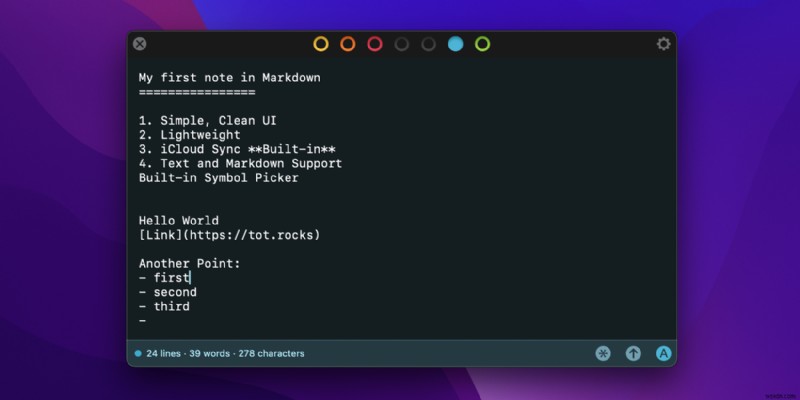 แอปจดบันทึกที่สะอาดตาและเรียบง่ายที่ต้องมีสำหรับผู้ใช้ Mac ทุกคน 