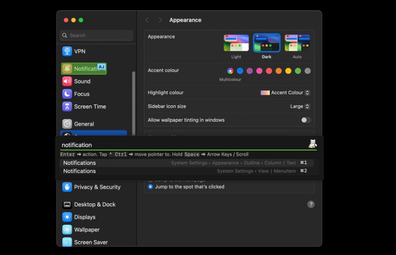 ใช้ Mac ของคุณได้อย่างราบรื่น—ไม่จำเป็นต้องใช้เมาส์กับแอพนี้ 