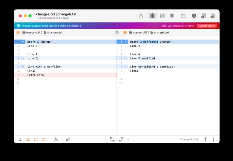 เครื่องมือ Mac Diff 5 อันดับแรก – เปรียบเทียบและรวมไฟล์อย่างมั่นใจ 