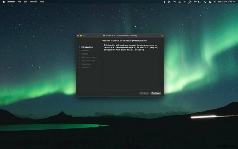 คำแนะนำทีละขั้นตอน:การติดตั้ง R และ RStudio บน macOS 