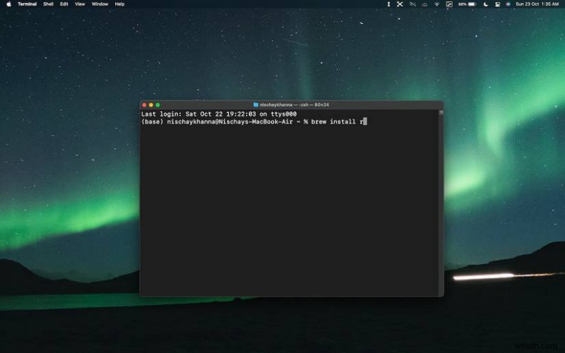 คำแนะนำทีละขั้นตอน:การติดตั้ง R และ RStudio บน macOS 
