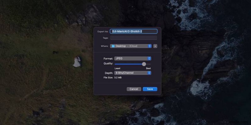 แปลงภาพ RAW เป็น JPEG บน macOS:คำแนะนำทีละขั้นตอน 