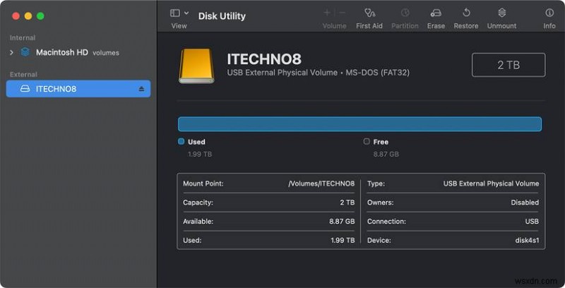 Master macOS Disk Utility:คืออะไรและใช้งานอย่างไรเพื่อการจัดการดิสก์ 