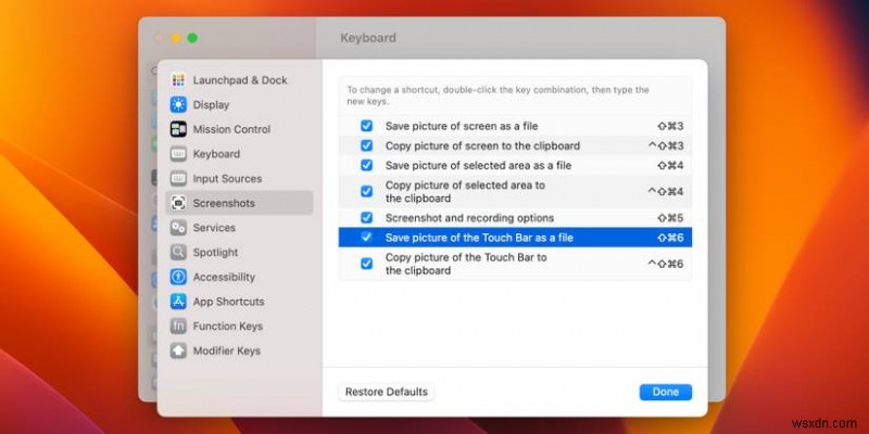 จับภาพหน้าจอ MacBook Pro Touch Bar ได้อย่างง่ายดาย:คำแนะนำทีละขั้นตอน 