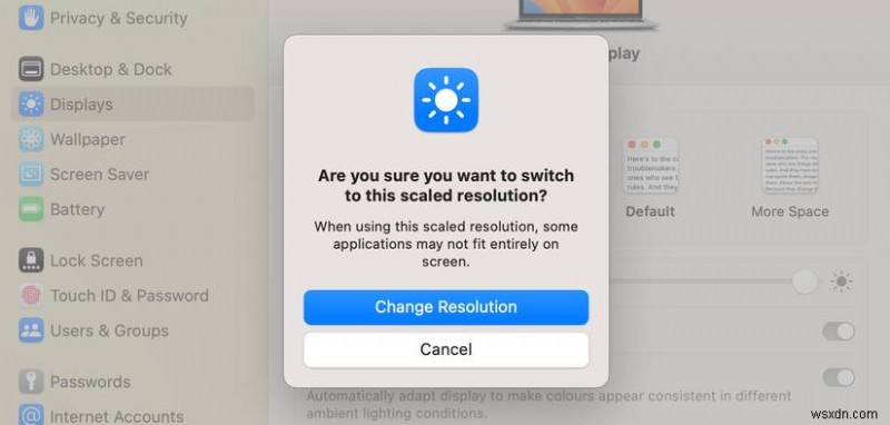 คำแนะนำทีละขั้นตอนในการปรับความละเอียดหน้าจอบน Mac ของคุณ 