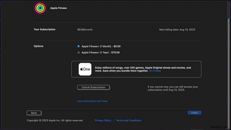 ยกเลิกการสมัครสมาชิก Apple และบุคคลที่สามบน Mac ของคุณได้อย่างง่ายดาย 