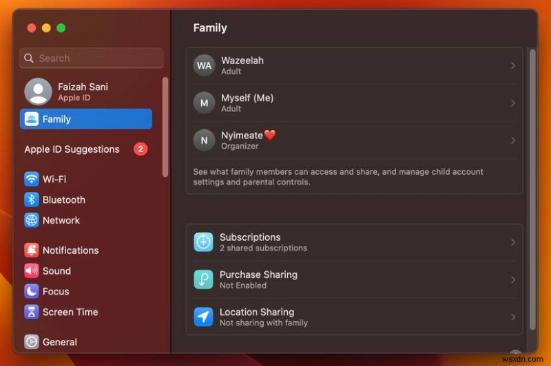 คำแนะนำทีละขั้นตอนในการออกจากกลุ่ม Apple Family Sharing บน iPhone, iPad หรือ Mac 