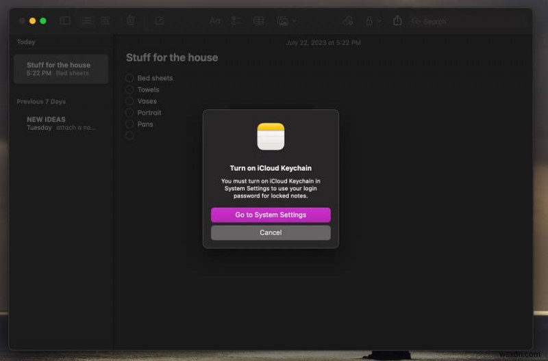 รักษาความปลอดภัยบันทึกย่อของคุณบน macOS:คำแนะนำทีละขั้นตอนในการล็อคมัน 
