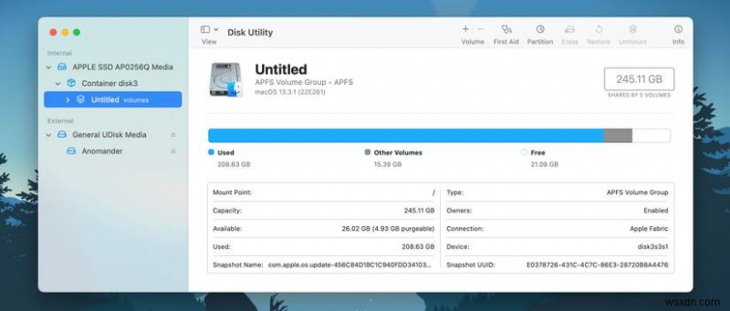 ตรวจสอบพื้นที่ว่างของ Mac:6 วิธีง่ายๆ 