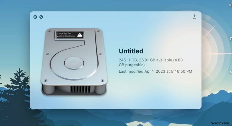 ตรวจสอบพื้นที่ว่างของ Mac:6 วิธีง่ายๆ 