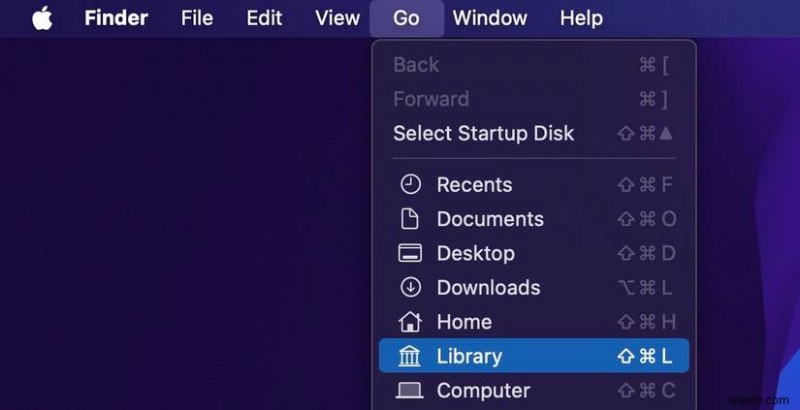 คำแนะนำทีละขั้นตอนในการเข้าถึงโฟลเดอร์ไลบรารีที่ซ่อนอยู่บน macOS 
