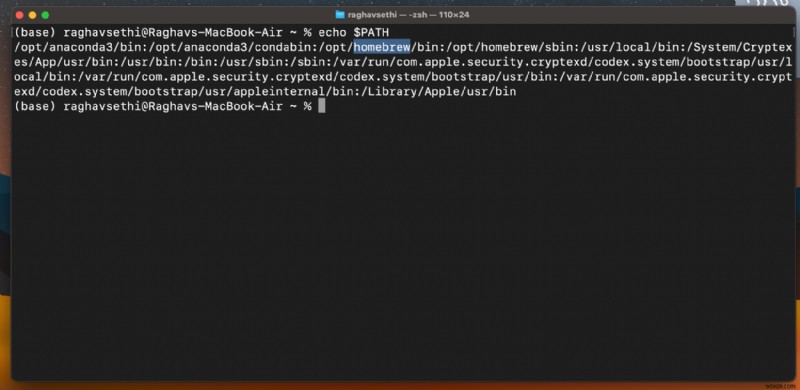 แก้ไขข้อผิดพลาด  zsh:ไม่พบคำสั่ง:brew  บน Mac - Quick Homebrew Fix 