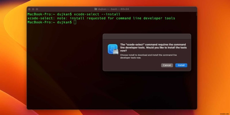 แก้ไขข้อผิดพลาด  zsh:ไม่พบคำสั่ง:brew  บน Mac - Quick Homebrew Fix 