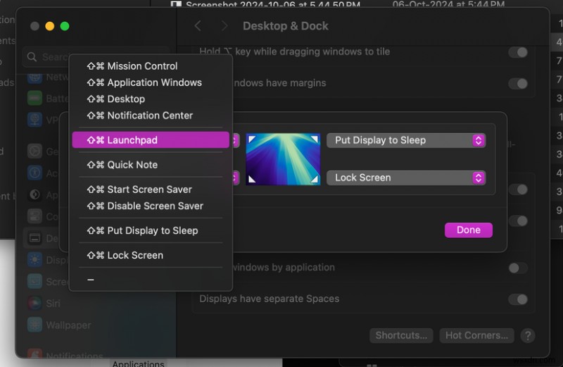 ปลดล็อกประสิทธิภาพการทำงานที่ซ่อนอยู่:มุมหน้าจอ macOS กลายเป็นทางลัดการเข้าถึงด่วน 