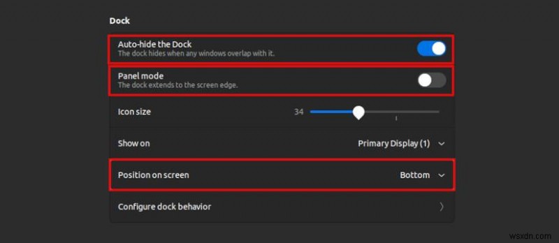 เปลี่ยน Ubuntu Dock ของคุณให้เป็นอินเทอร์เฟซสไตล์ macOS:คำแนะนำทีละขั้นตอน 