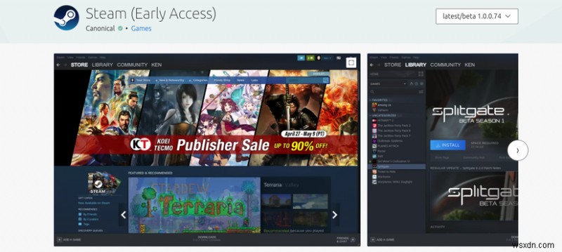 Canonical เสนอให้นักเล่นเกมเข้าถึง Ubuntu Steam Snap ก่อนใครเพื่อการเล่นเกมที่ราบรื่น 