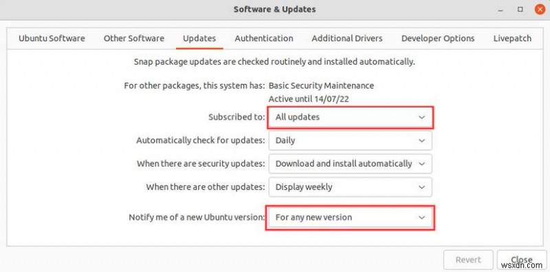 คำแนะนำทีละขั้นตอนในการอัพเกรดระบบของคุณเป็น Ubuntu 22.04 LTS 
