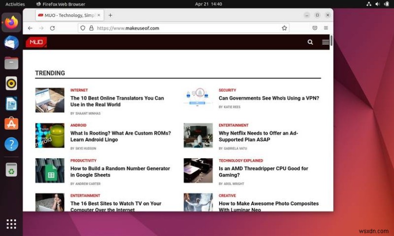 Ubuntu 22.04 Jammy Jellyfish เปิดตัวการอัปเดต Firefox ที่เป็นที่ถกเถียง 