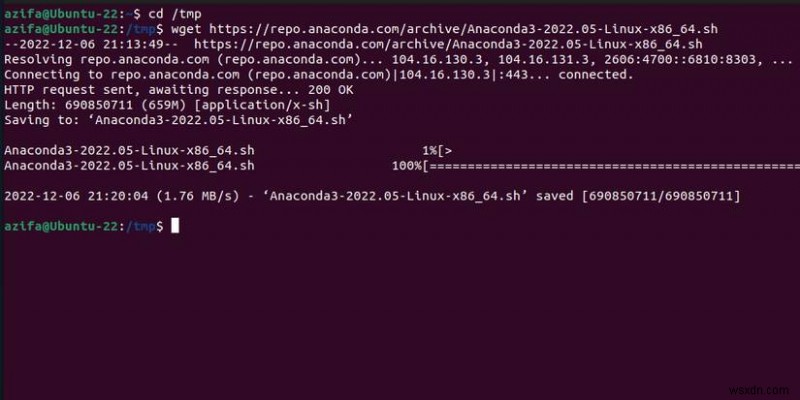 คำแนะนำทีละขั้นตอน:การติดตั้งและกำหนดค่า Anaconda บน Ubuntu 