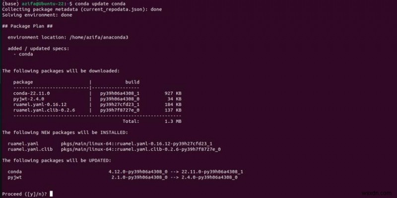 คำแนะนำทีละขั้นตอน:การติดตั้งและกำหนดค่า Anaconda บน Ubuntu 