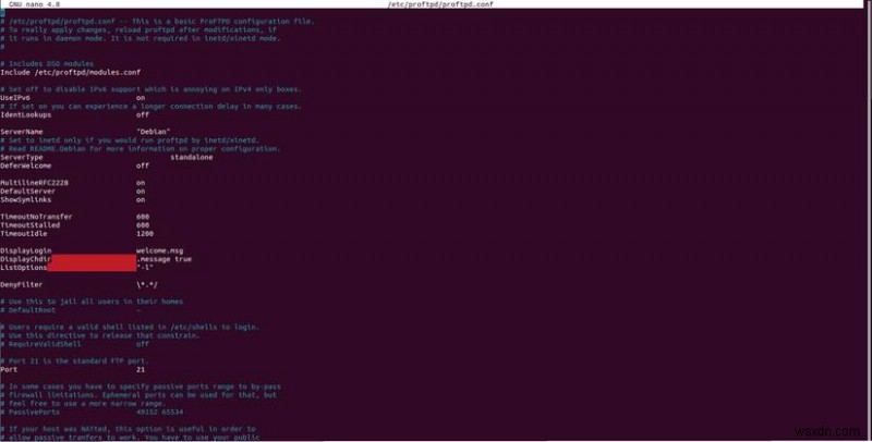 ติดตั้งและกำหนดค่า ProFTPD อย่างปลอดภัยด้วย TLS บน Ubuntu 