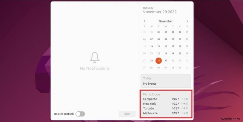 แสดงนาฬิกาเขตเวลาหลายรายการบน Ubuntu ได้อย่างง่ายดาย - คำแนะนำทีละขั้นตอน 