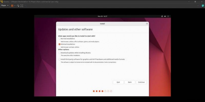 คำแนะนำทีละขั้นตอนในการติดตั้ง Ubuntu บน VMware Workstation 