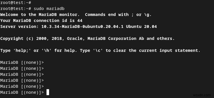 ติดตั้งและกำหนดค่า MariaDB บน Ubuntu 22.04:คำแนะนำทีละขั้นตอน 
