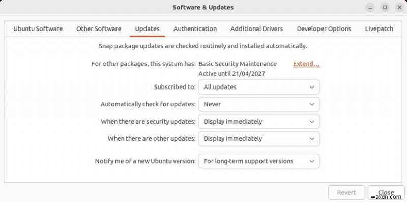 ปิดการอัปเดตอัตโนมัติใน Ubuntu อย่างปลอดภัย:คำแนะนำทีละขั้นตอน 