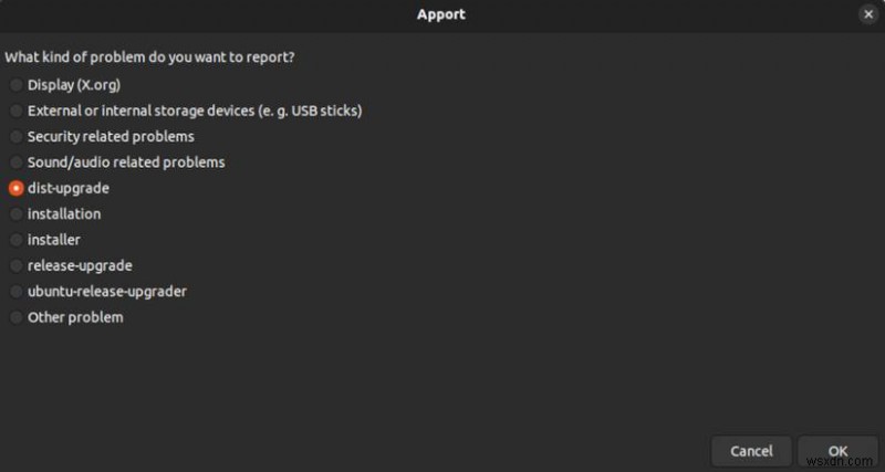 คำแนะนำทีละขั้นตอนในการรายงานข้อบกพร่องใน Ubuntu 