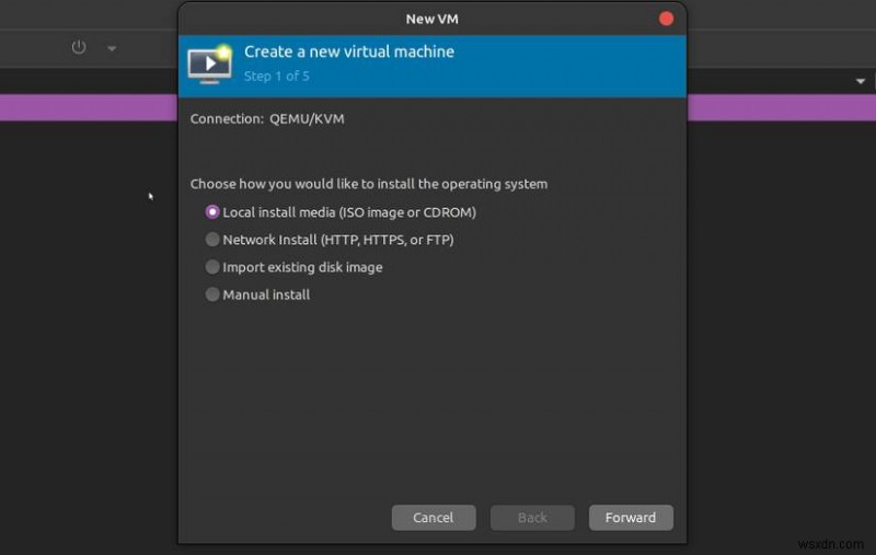 คำแนะนำทีละขั้นตอน:การติดตั้ง Ubuntu VM โดยใช้ QEMU 