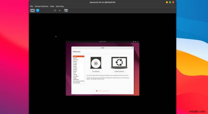 คำแนะนำทีละขั้นตอน:การติดตั้ง Ubuntu VM โดยใช้ QEMU 