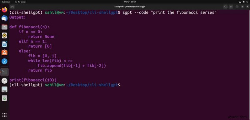 เรียกใช้ ChatGPT ใน Ubuntu Terminal ด้วย ShellGPT:คู่มือการตั้งค่าฉบับย่อ 