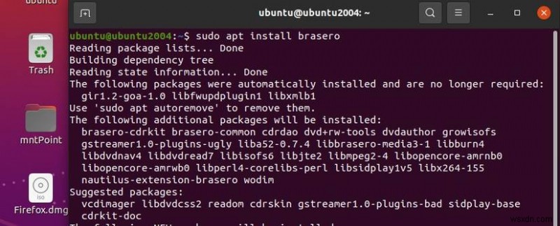 เปิดไฟล์ DMG บน Ubuntu และแปลงเป็น ISO—คำแนะนำทีละขั้นตอน 