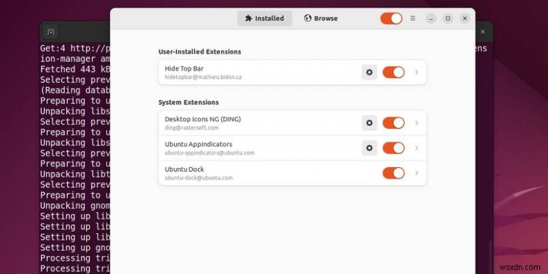 ซ่อนแถบด้านบนของ Ubuntu โดยอัตโนมัติอย่างง่ายดายเพื่อเพิ่มพื้นที่หน้าจอ 