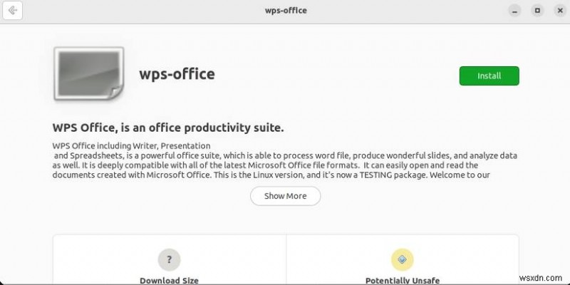 คำแนะนำทีละขั้นตอน:การติดตั้ง WPS Office บน Ubuntu เพื่อประสิทธิภาพการทำงานที่ราบรื่น 