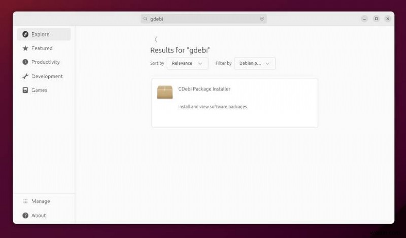 คำแนะนำทีละขั้นตอน:การติดตั้งแพ็คเกจ DEB บน Ubuntu 23.10 
