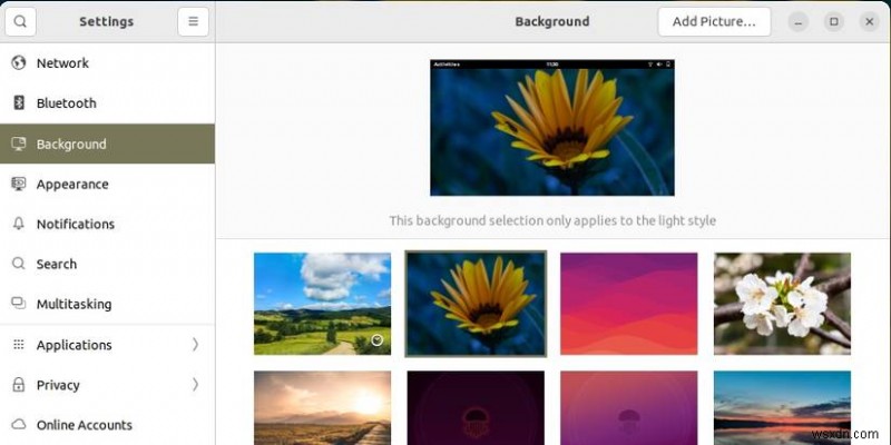 การปรับแต่งหน้าจอล็อคของ Ubuntu:คำแนะนำทีละขั้นตอนในการเปลี่ยนพื้นหลังของคุณ 