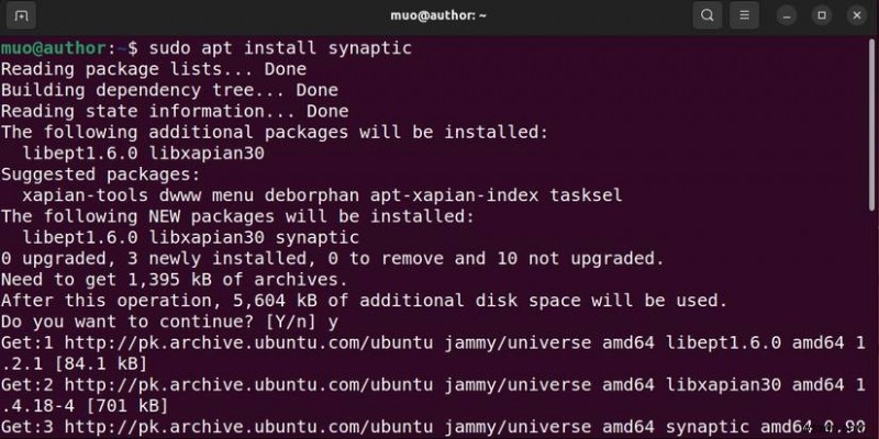 ติดตั้ง Synaptic Package Manager บน Ubuntu – คำแนะนำทีละขั้นตอนสำหรับผู้ใช้ทั้งหมด 