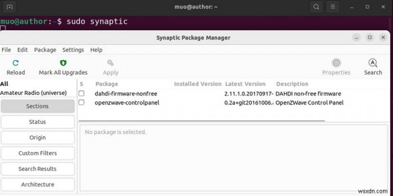 ติดตั้ง Synaptic Package Manager บน Ubuntu – คำแนะนำทีละขั้นตอนสำหรับผู้ใช้ทั้งหมด 