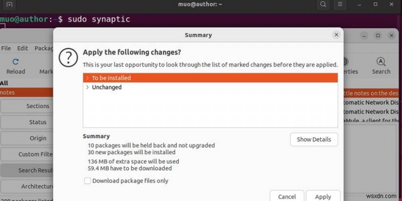 ติดตั้ง Synaptic Package Manager บน Ubuntu – คำแนะนำทีละขั้นตอนสำหรับผู้ใช้ทั้งหมด 