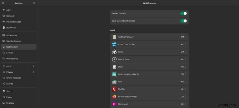 เปิดใช้งานโหมดห้ามรบกวนของ Ubuntu เพื่อการโฟกัสที่ได้รับการปรับปรุง 