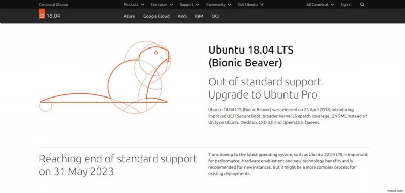 Ubuntu 18.04 การสิ้นสุดของชีวิต:สิ่งที่ผู้ใช้ควรทำต่อไป 