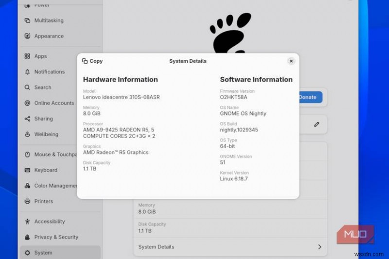 เปิดตัวระบบปฏิบัติการ GNOME:รูปร่างแห่งอนาคตของ Linux 